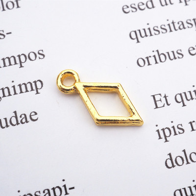 Mini arany UV gyanta alap nyitott keret, epoxi forma fém bűbáj ékszer medál keret nyaklánc kiegészítők barkács kézműves szerszám