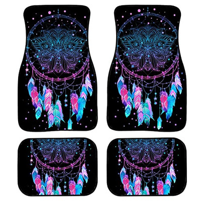 Πλήρες σετ 4 τεμαχίων Πατάκια αυτοκινήτου Πεταλούδες Λαστιχένια Πατάκια Αυτοκινήτου Πίσω Κουβέρτες Μπροστινά Πίσω Πόδι, Universal Εφαρμογή για Sedan