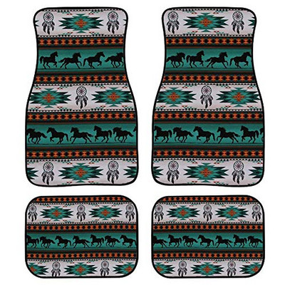 Πλήρες σετ 4 τεμαχίων Πατάκια αυτοκινήτου Πεταλούδες Λαστιχένια Πατάκια Αυτοκινήτου Πίσω Κουβέρτες Μπροστινά Πίσω Πόδι, Universal Εφαρμογή για Sedan