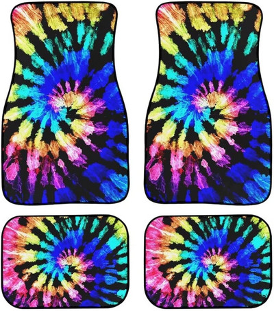 Πλήρες σετ 4 τεμαχίων Πατάκια αυτοκινήτου Πεταλούδες Λαστιχένια Πατάκια Αυτοκινήτου Πίσω Κουβέρτες Μπροστινά Πίσω Πόδι, Universal Εφαρμογή για Sedan