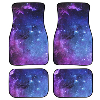 Dodaci za dekoraciju automobila 4-dijelne patosnice za automobile, slatki print gljiva Automobilske tepisi Gumene neklizajuće patosnice Univerzalne