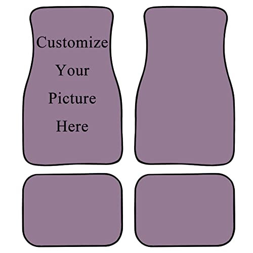 Dodaci za dekoraciju automobila 4-dijelne patosnice za automobile, slatki print gljiva Automobilske tepisi Gumene neklizajuće patosnice Univerzalne