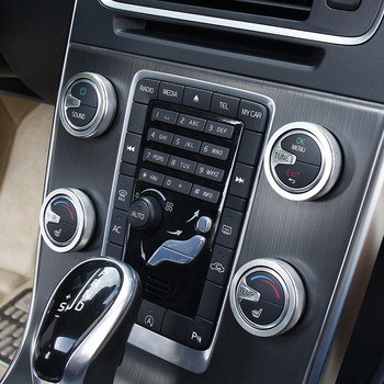1PCS Автомобилен климатик, ключ за капак, пръстен, контрол на топлината, ключ за Volvo V60 XC60 S80 V40