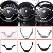 Autó szénszálas belső kormánykerék dekoratív keret panel burkolat burkolat BMW 3-as sorozat F30 F32 F34 2013-2019 tartozékokhoz