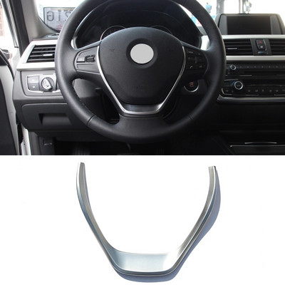 Autó szénszálas belső kormánykerék dekoratív keret panel burkolat burkolat BMW 3-as sorozat F30 F32 F34 2013-2019 tartozékokhoz