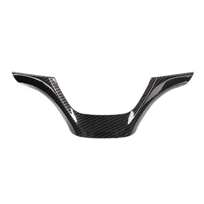 Autó szénszálas belső kormánykerék dekoratív keret panel burkolat burkolat BMW 3-as sorozat F30 F32 F34 2013-2019 tartozékokhoz