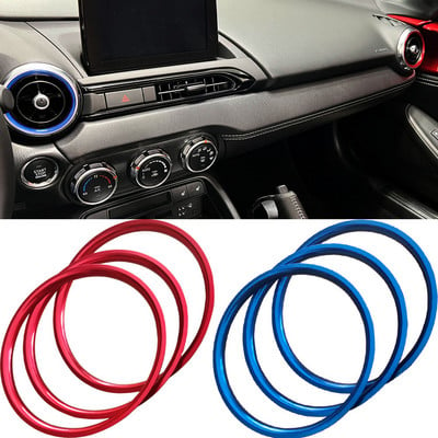 Trim inel pentru aer condiționat pentru mașină pentru Mazda MX-5 MX5 mazda 2 CX-3 CX3 RF ND Accesorii auto