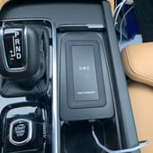 Încărcător fără fir QI pentru mașină pentru Volvo XC90 S90 V90 XC60 V60 C60 2018 2019 2020, accesorii pentru încărcător pentru telefon fără fir, placă de încărcare