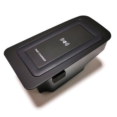 Încărcător fără fir QI pentru mașină pentru Volvo XC90 S90 V90 XC60 V60 C60 2018 2019 2020, accesorii pentru încărcător pentru telefon fără fir, placă de încărcare