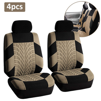 Univerzális autós üléshuzat készlet Első hátsó teljes ülés belső huzatok tartós légáteresztő léghálós szövet ülésvédelem Tartozékok