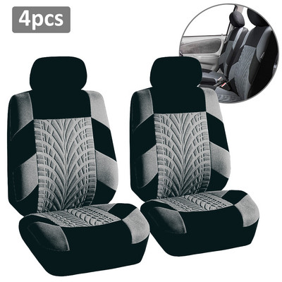 Univerzális autós üléshuzat készlet Első hátsó teljes ülés belső huzatok tartós légáteresztő léghálós szövet ülésvédelem Tartozékok
