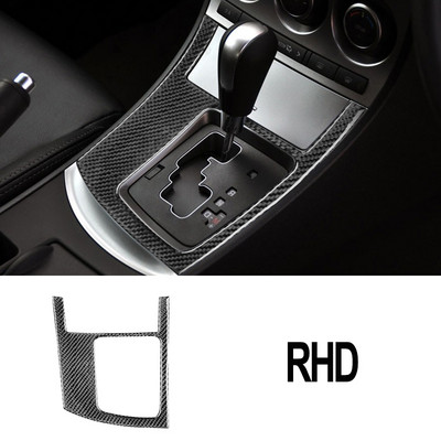Mazda 3 Axela 2010 2011 2012 2013 szénszálas sebességváltó panel borító burkolat kerethez matrica dekor tartozékaihoz