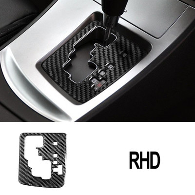 Mazda 3 Axela 2010 2011 2012 2013 szénszálas sebességváltó panel borító burkolat kerethez matrica dekor tartozékaihoz