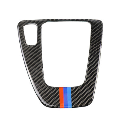 Car styling din fibră de carbon reală pentru panoul de control al schimbătorului de viteze, ornament autocolant pentru BMW seria 3 E90 E92 e93 2005-2009 2010 2011 2012