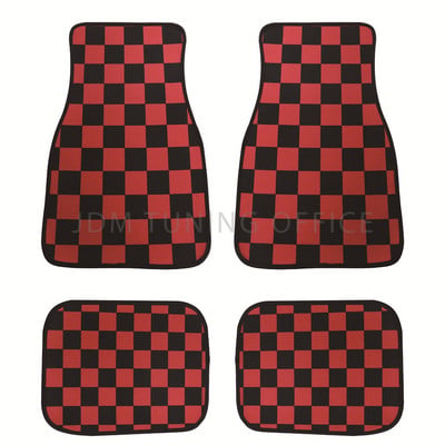 4db BRIDE Fabric Anime autós padlószőnyeg Protector JDM Racing stílusú univerzális vízálló, csúszásmentes autó belső szőnyegek