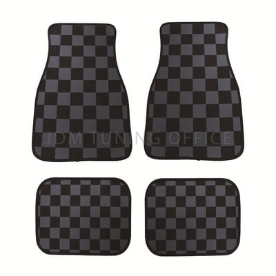 4db BRIDE Fabric Anime autós padlószőnyeg Protector JDM Racing stílusú univerzális vízálló, csúszásmentes autó belső szőnyegek