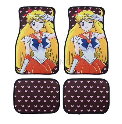 4db BRIDE Fabric Anime autós padlószőnyeg Protector JDM Racing stílusú univerzális vízálló, csúszásmentes autó belső szőnyegek
