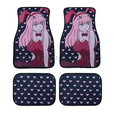4db BRIDE Fabric Anime autós padlószőnyeg Protector JDM Racing stílusú univerzális vízálló, csúszásmentes autó belső szőnyegek