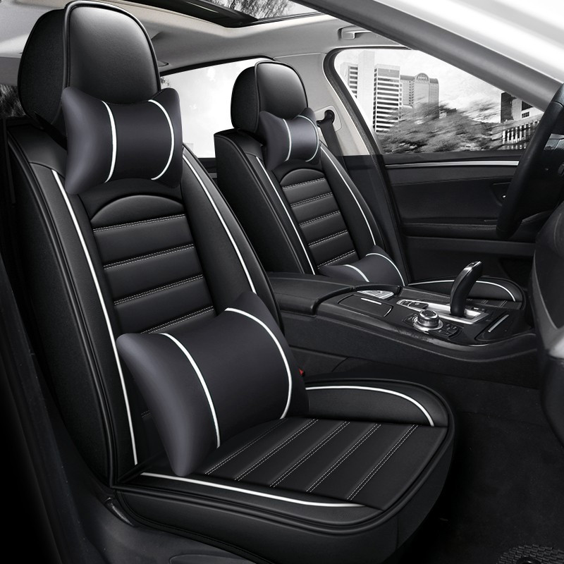 Univerzális autós üléshuzat NISSAN Qashqai Juke X-Trail Armada Altima Cube Dualis Tiida Bluebird Rogue Sport autó tartozékokhoz