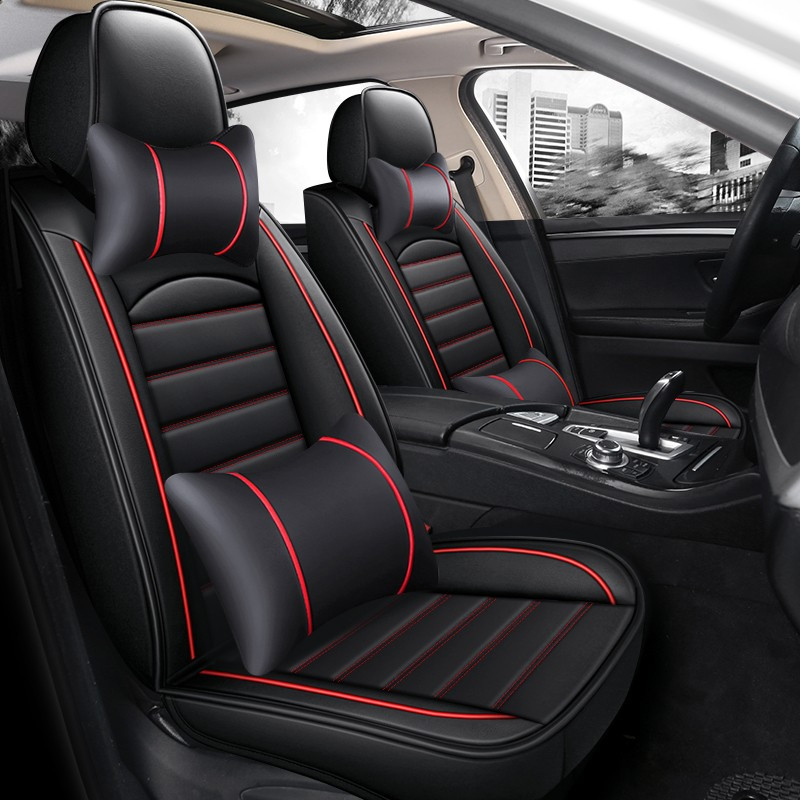Univerzális autós üléshuzat NISSAN Qashqai Juke X-Trail Armada Altima Cube Dualis Tiida Bluebird Rogue Sport autó tartozékokhoz