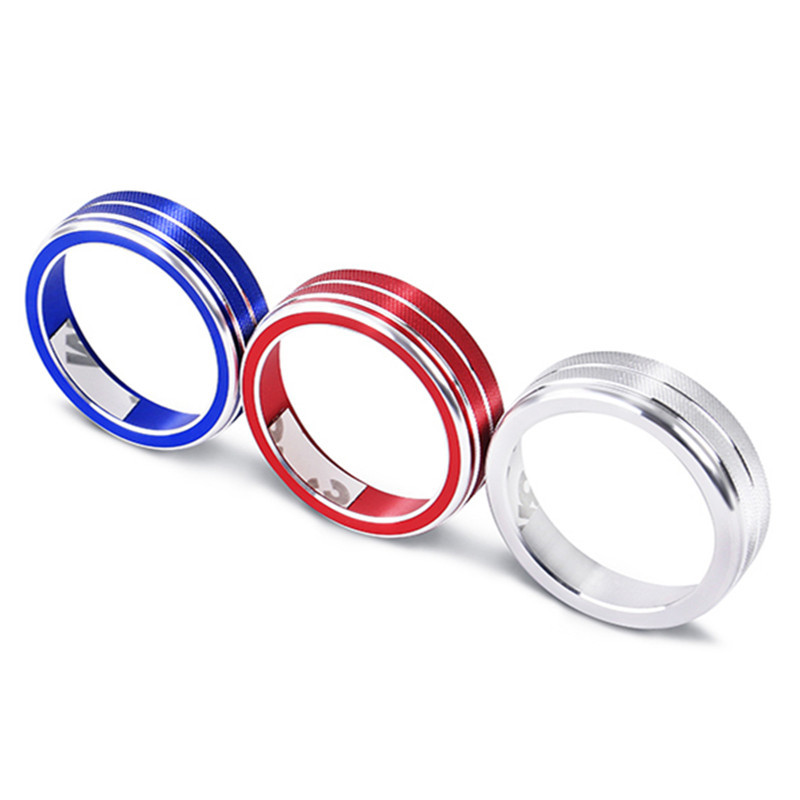 Poklopac prstena ručice za automobil od aluminijske legure Ukrasite za Volkswagen VW Tiguan Golf MK7 Passat B8 T-ROC Atlas