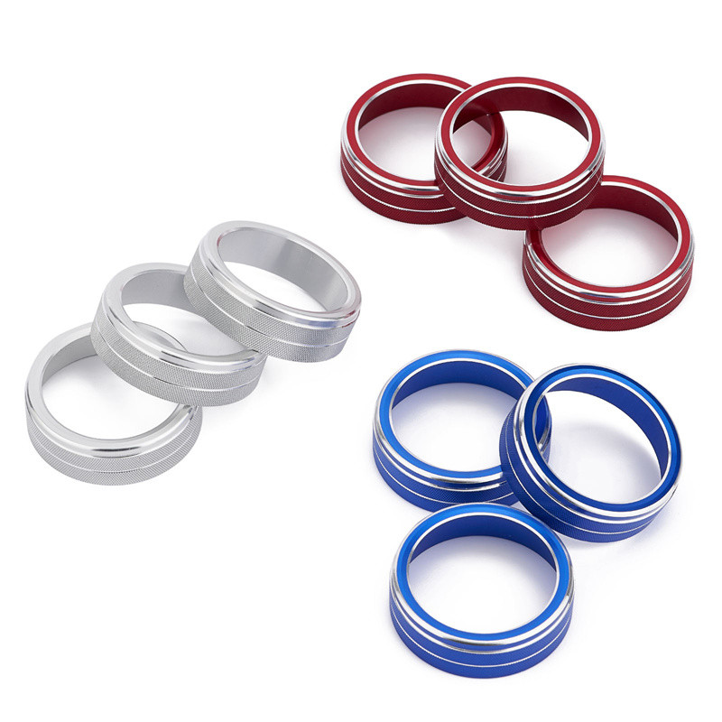 Poklopac prstena ručice za automobil od aluminijske legure Ukrasite za Volkswagen VW Tiguan Golf MK7 Passat B8 T-ROC Atlas