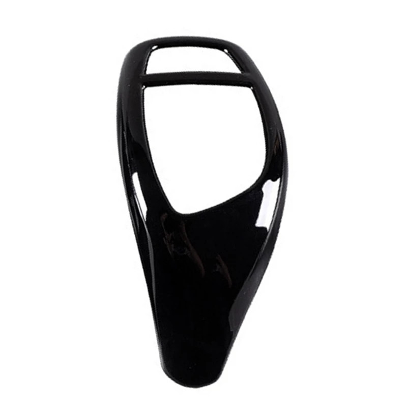 Világos fekete ABS autós sebességváltó gomb díszburkolat védőmatricák BMW 1 2 3 5 sorozathoz X3 X4 X5 X6 F30 F10 F32 F25 F15 F16