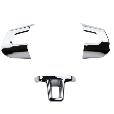 ABS Chrome`i auto rooliratta kaunistuse katte kleebis sobib Volkswagen VW GOLF POLO JETTA MK5 MK6 Bora tarvikud