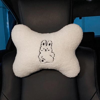 2022 New Arrival plüss vagy jég slik Four Seasons Ins Cute báránygyapjú üléshuzat Háromrészes autósülés párna univerzális