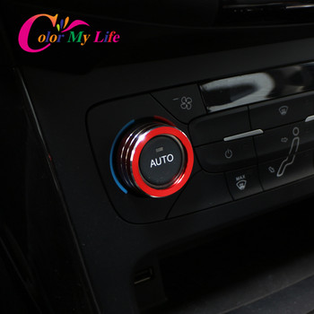 1 комплект автомобилен капак на копчето за контрол на топлината за AC за Ford Focus 3 MK3 2014 2015 2016 2017 Седан ST Аксесоари