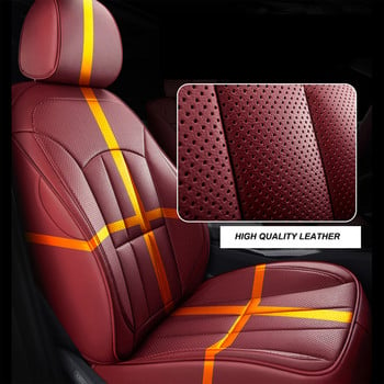 Кожен калъф за столче за кола за Mercedes Benz W212 ML W164 W203 W205 W163 W204 W210 CLA W169 GL X164 W211 E Class GLA CLA Аксесоари