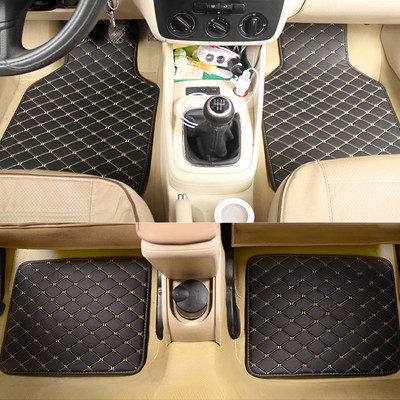 4db Univerzális autós lábpárnák Citroen C2 C3 C4 Cactus C5 C4 Picasso C6 DS3 DS4 DS5 autós padlószőnyegekhez Kiegészítők Szőnyeghuzat