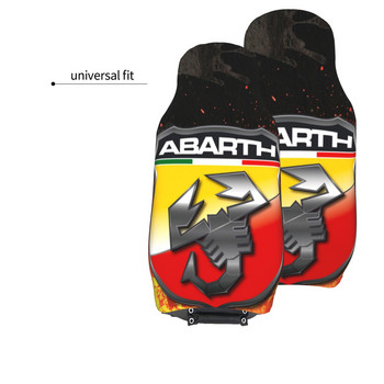 Cool Abarth Logo Automobiles Καλύμματα καθισμάτων αυτοκινήτου Πλήρες σετ προστατευτικό κάλυμμα Αξεσουάρ αυτοκινήτου Universal Κάλυμμα καρέκλας αυτοκινήτου