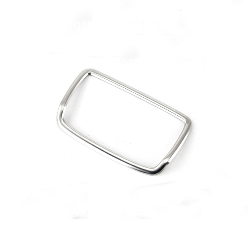 Roostevabast terasest auto esitulelaterna lülitusnupud raami kaunistus katte trimm Audi A3 8V 2013-2019 autotarvikutele