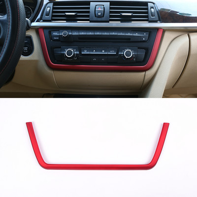 Rám multimediálnej stredovej konzoly do auta, ABS chróm, pre BMW 3, 4, 3, GT F30, F36, 316, 318, 320, 2013-2019, autopríslušenstvo