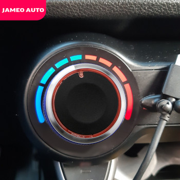 Jameo Auto 2 бр./компл. Копче за управление на климатика, AC копчета за Hyundai Solaris KIA RIO K2 KXCROSS 2017 2018 2019 2020 2021 части