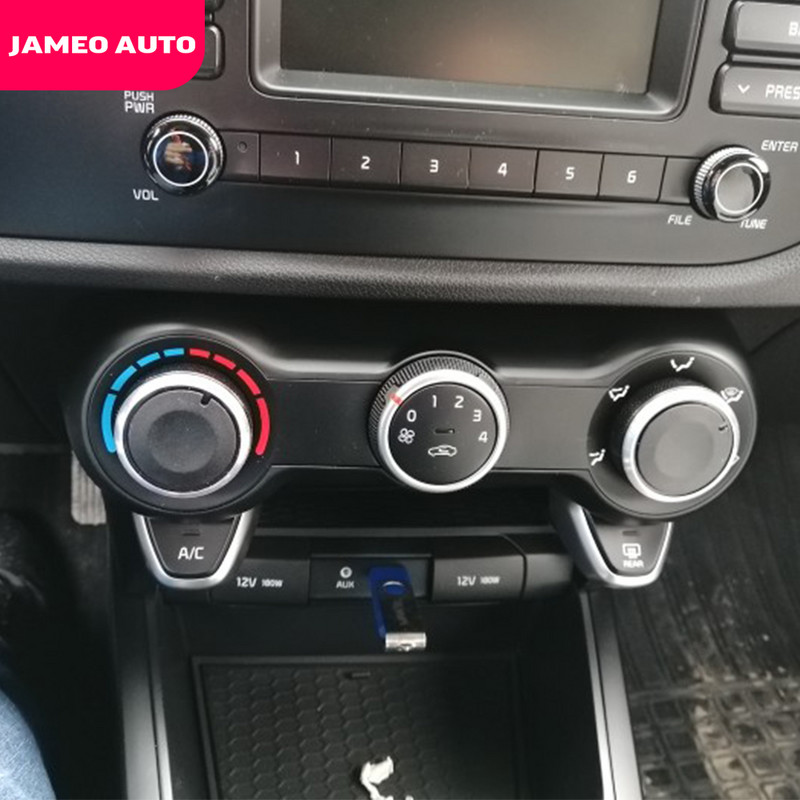 Jameo Auto 2db/Szett légkondicionáló vezérlőgomb AC gombok Hyundai Solaris KIA RIO K2 KXCROSS 2017 2018 2019 2020 2021 alkatrészekhez