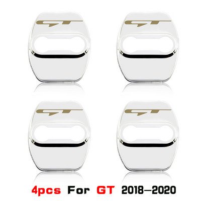 4db Car Door Lock cover Protect for kia gt gtline k3 k5 seltos atlantica ceed Forte RIO STINGER 2018-2020 autó kiegészítők