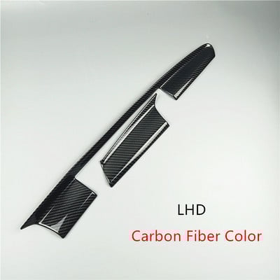 Središnja konzola Upravljačka ploča, navigacijski poklopac, ukrasne trake, 2 komada za Audi A6 C7 2012-2018 Dodaci za unutrašnjost automobila od nehrđajućeg čelika