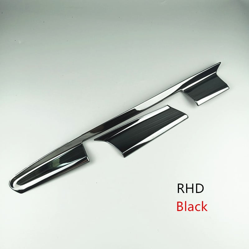 Središnja konzola Upravljačka ploča, navigacijski poklopac, ukrasne trake, 2 komada za Audi A6 C7 2012-2018 Dodaci za unutrašnjost automobila od nehrđajućeg čelika