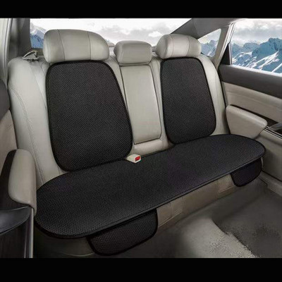 Nouă husă pentru scaun auto de vară, mătase de gheață, respirabilă, față, spate, pernă de protecție pentru spătar, pentru interior auto, camion, SUV, van