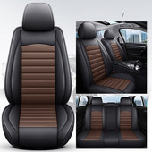Universāls PU ādas automašīnas sēdekļa pārsegs Suzuki Swift Jimny Grand Vitara Sx4 Ignis Samurai Baleno Auto Parts Pilna pārklājuma aizsargs
