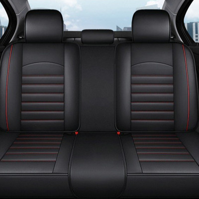 Universāls PU ādas automašīnas sēdekļa pārsegs Suzuki Swift Jimny Grand Vitara Sx4 Ignis Samurai Baleno Auto Parts Pilna pārklājuma aizsargs
