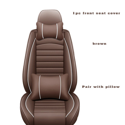 Universāls PU ādas automašīnas sēdekļa pārsegs Suzuki Swift Jimny Grand Vitara Sx4 Ignis Samurai Baleno Auto Parts Pilna pārklājuma aizsargs