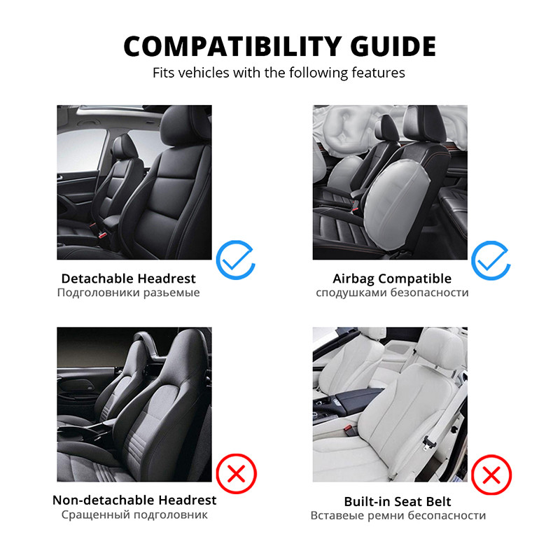 AUTOYOUTH autós üléshuzatok Puha luxus PU bőr Electra glide-hez i30 Coupe-hoz RANGE ROVER IV(L405) Fekete GLC(X253-hoz)
