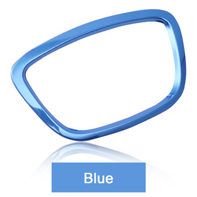 Auto alumiiniumsulamist rooliratta rõnga raami kaane kaunistus salongikleebis Autode tarvikud Audi A3 A4 A6 C7 A7 Q5 Q7 jaoks