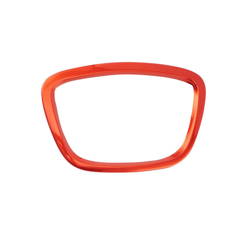 Auto alumiiniumsulamist rooliratta rõnga raami kaane kaunistus salongikleebis Autode tarvikud Audi A3 A4 A6 C7 A7 Q5 Q7 jaoks