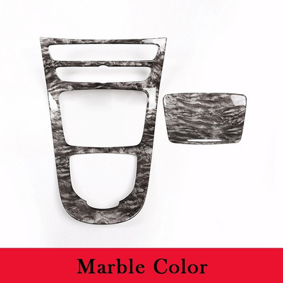 Consolă pentru stilul mașinii, panou de viteze, cadru, consolă, panou schimbător de viteze, ornament pentru Mercedes Benz Clasa E W213 2016-18 ABS fibră de carbon