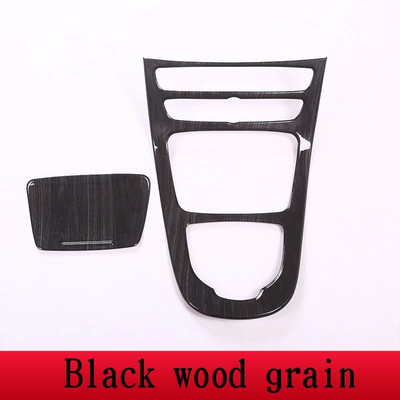 Consolă pentru stilul mașinii, panou de viteze, cadru, consolă, panou schimbător de viteze, ornament pentru Mercedes Benz Clasa E W213 2016-18 ABS fibră de carbon