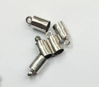 50 kom Tassel kožna užad Završne kapice za uvijanje Perle 2 3 4 5 6 7 8 9 10 12 mm Završna kapica za DIY ogrlicu Izrada nakita Nalazi